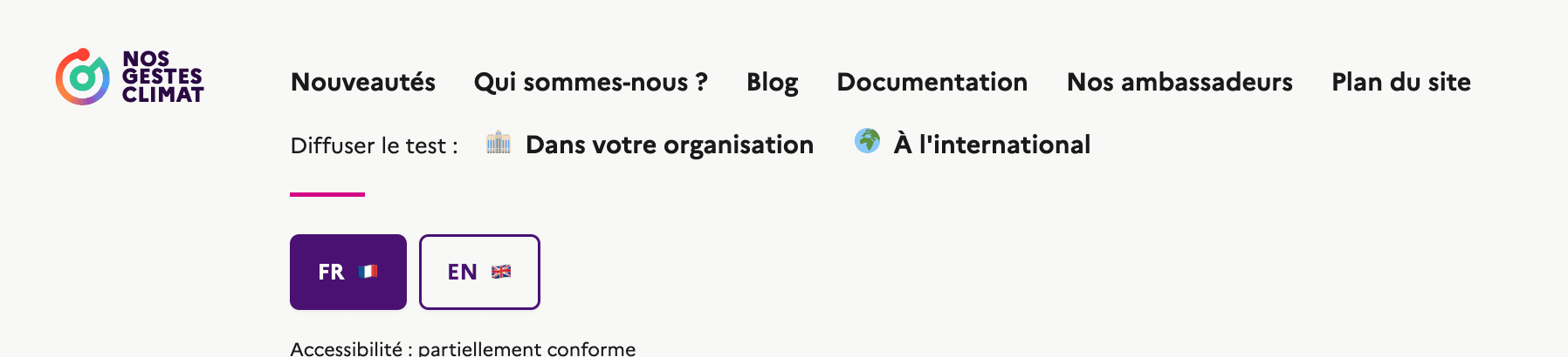 Nouveau footer